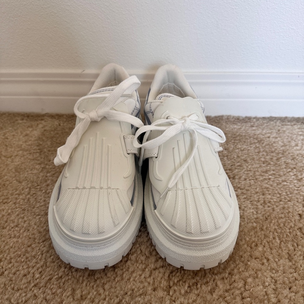 Christian Dior-ID Sneaker White and French Blue Technical Fabric Size 39 Womens - Picture 5 of 16